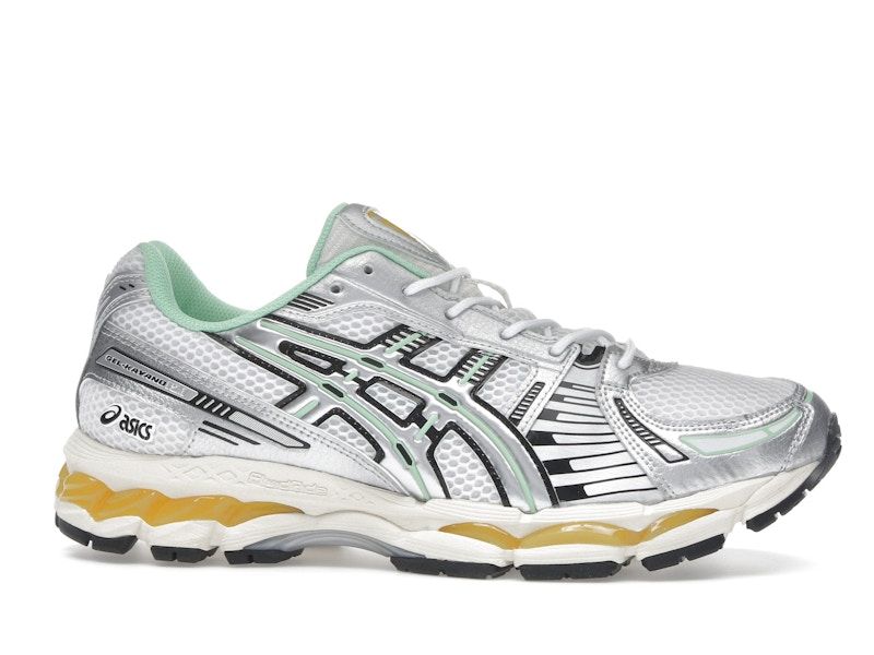 ASICS Gel-Kayano 12.1 Silver Green Orange