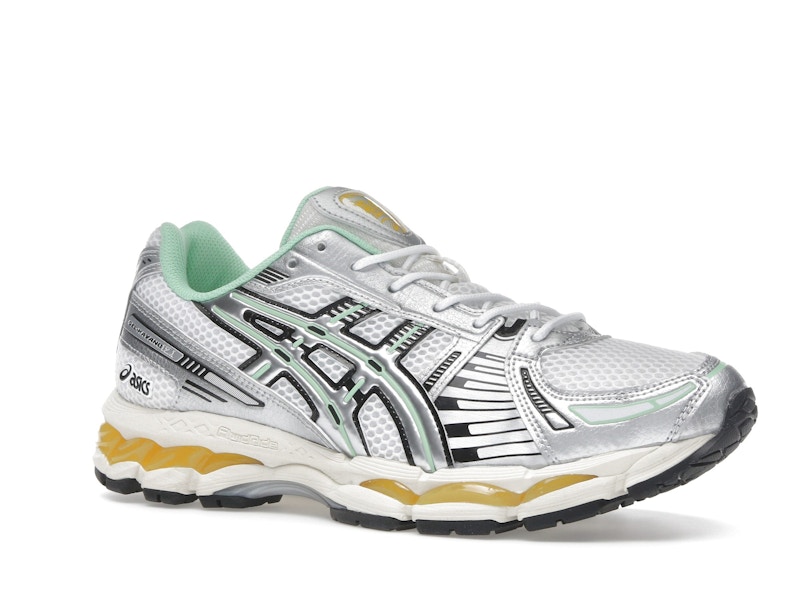 ASICS Gel-Kayano 12.1 Silver Green Orange