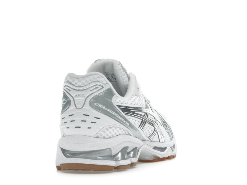 ASICS Gel-Kayano 14 A.P.C. White Pure Silver