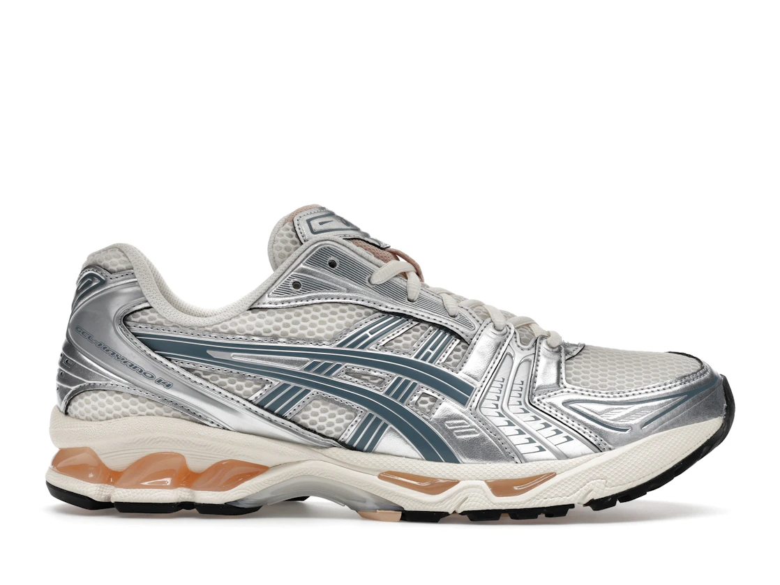 ASICS Gel-Kayano 14 Birch Pure Silver Teal Gold