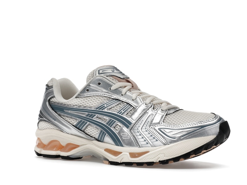 ASICS Gel-Kayano 14 Birch Pure Silver Teal Gold