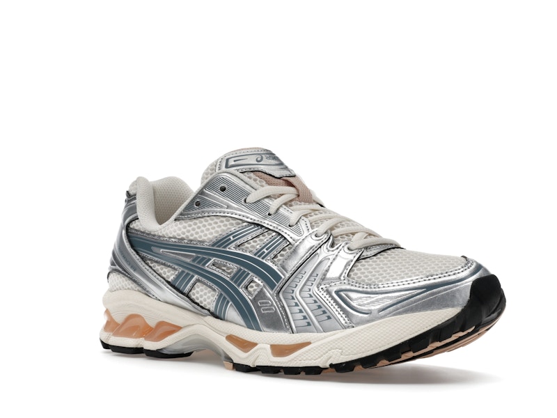 ASICS Gel-Kayano 14 Birch Pure Silver Teal Gold