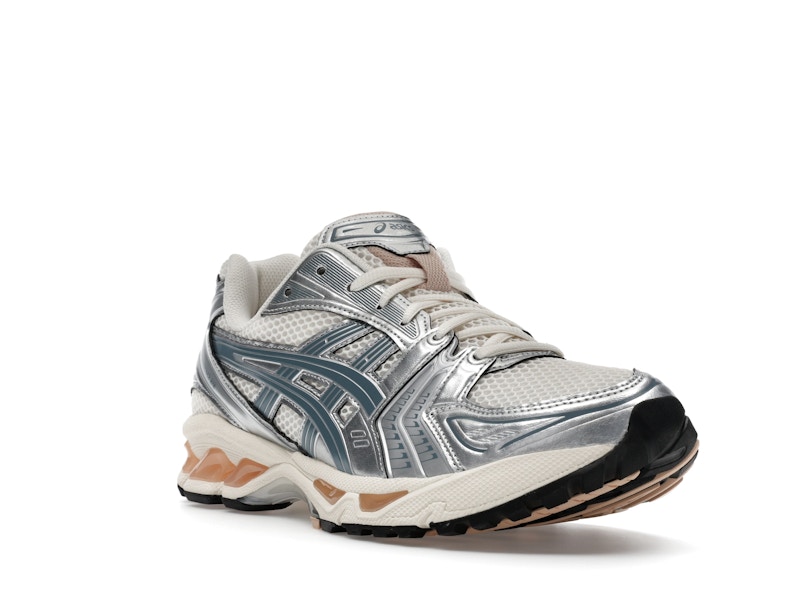 ASICS Gel-Kayano 14 Birch Pure Silver Teal Gold