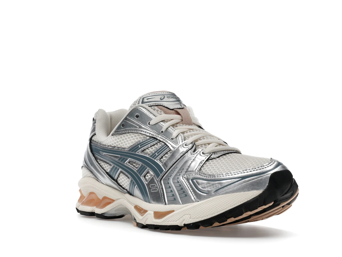 ASICS Gel-Kayano 14 Birch Pure Silver Teal Gold