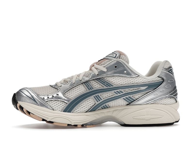 ASICS Gel-Kayano 14 Birch Pure Silver Teal Gold