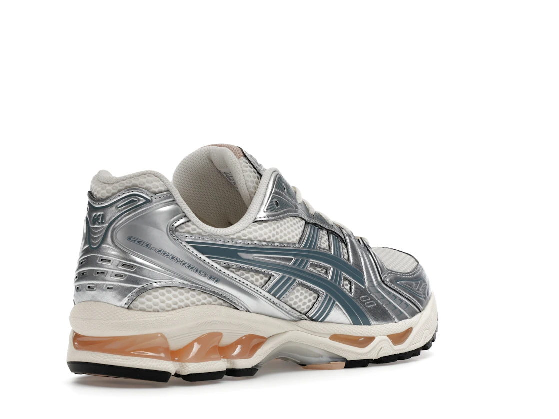 ASICS Gel-Kayano 14 Birch Pure Silver Teal Gold