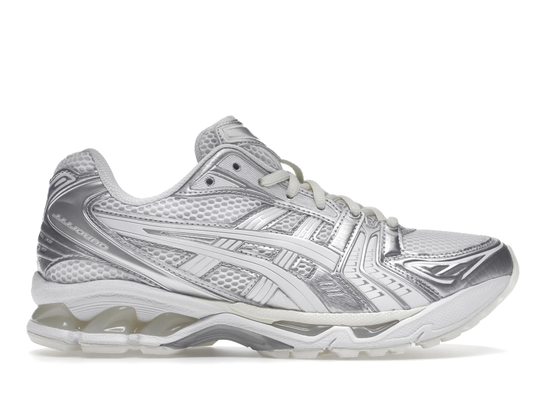 ASICS Gel-Kayano 14 JJJJound Silver White Midweek Heat V2