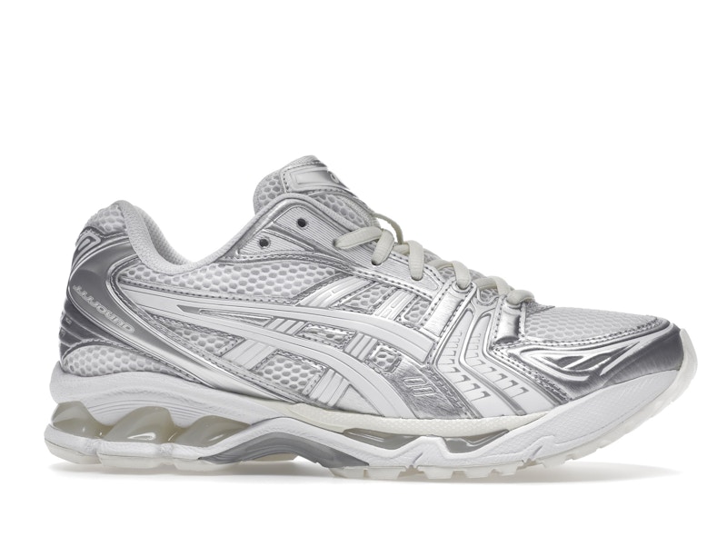 ASICS Gel-Kayano 14 JJJJound Silver White Midweek Heat V2