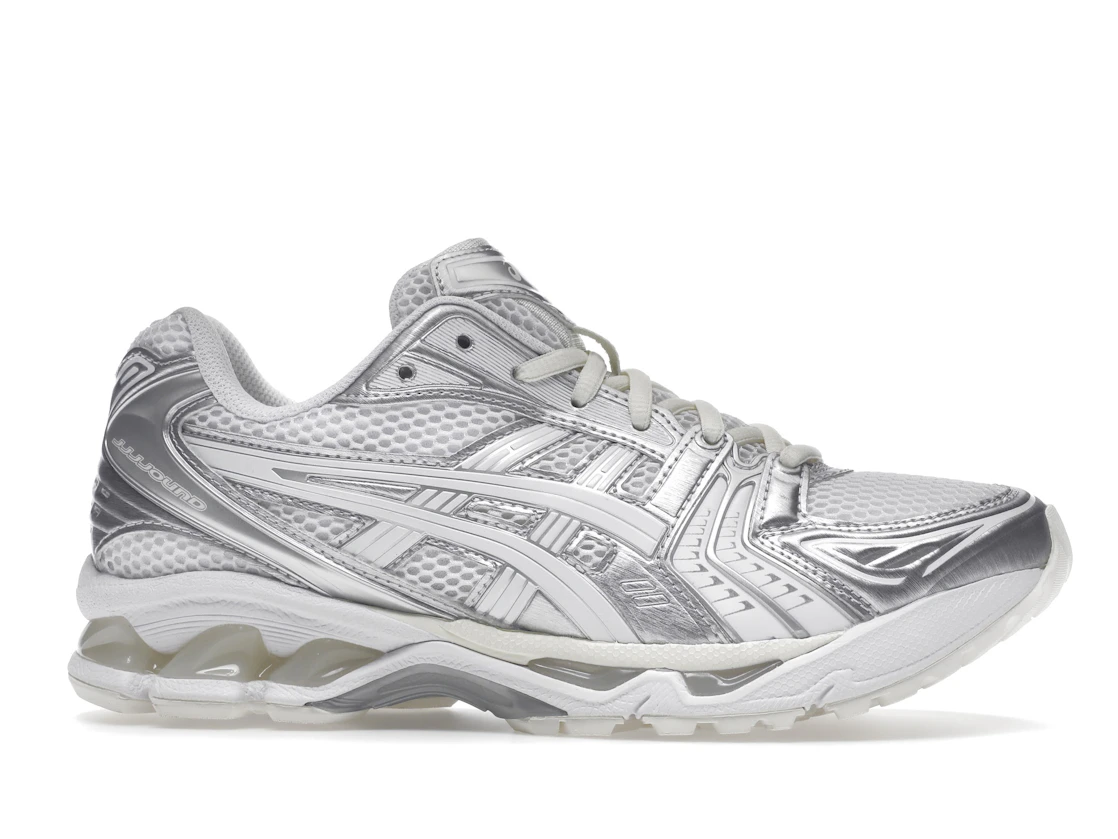 ASICS Gel-Kayano 14 JJJJound Silver White Midweek Heat V2