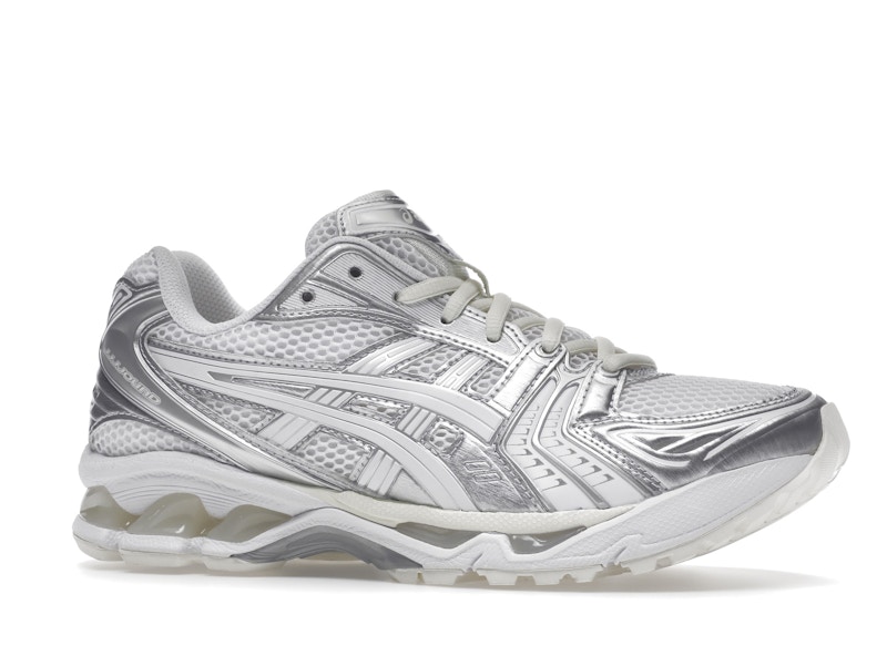ASICS Gel-Kayano 14 JJJJound Silver White Midweek Heat V2