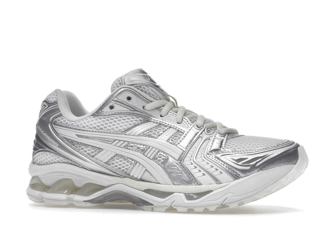 ASICS Gel-Kayano 14 JJJJound Silver White Midweek Heat V2