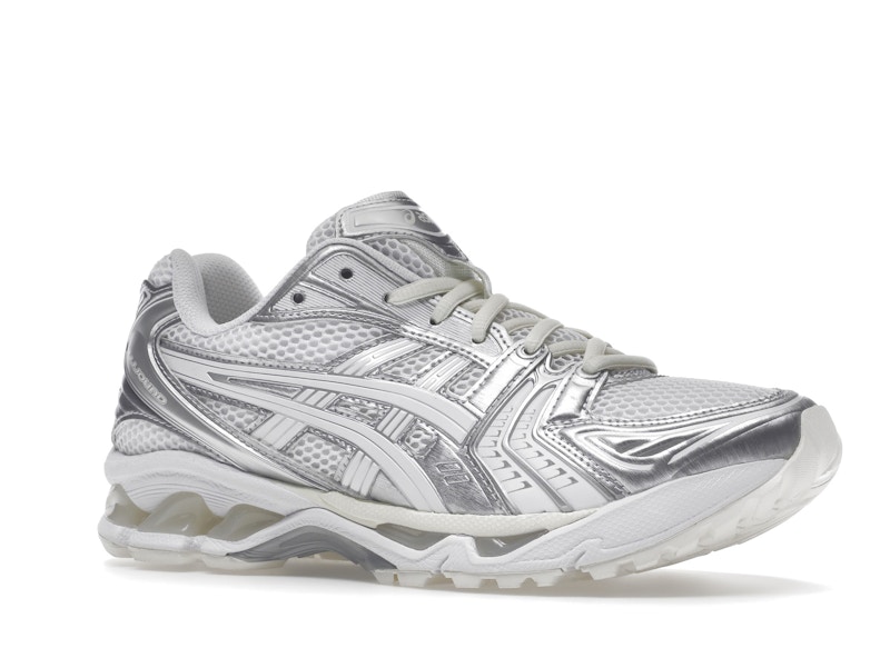 ASICS Gel-Kayano 14 JJJJound Silver White Midweek Heat V2