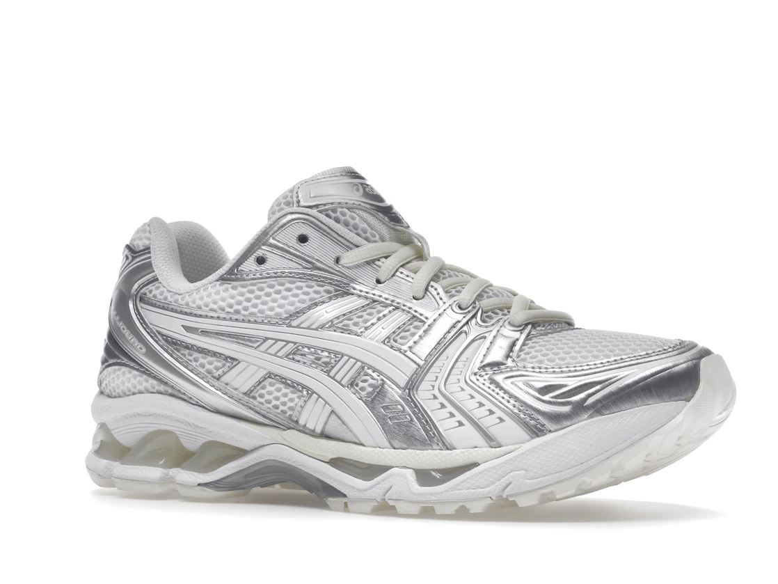 ASICS Gel-Kayano 14 JJJJound Silver White Midweek Heat V2