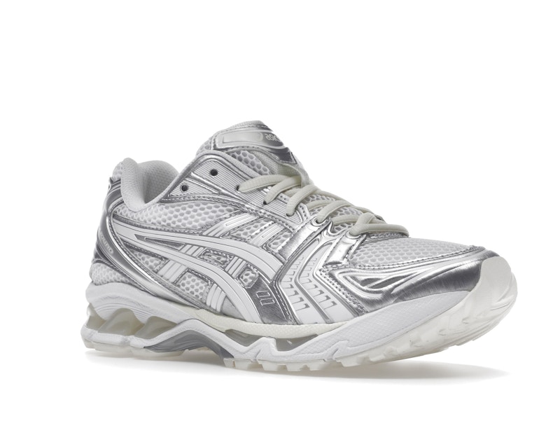 ASICS Gel-Kayano 14 JJJJound Silver White Midweek Heat V2