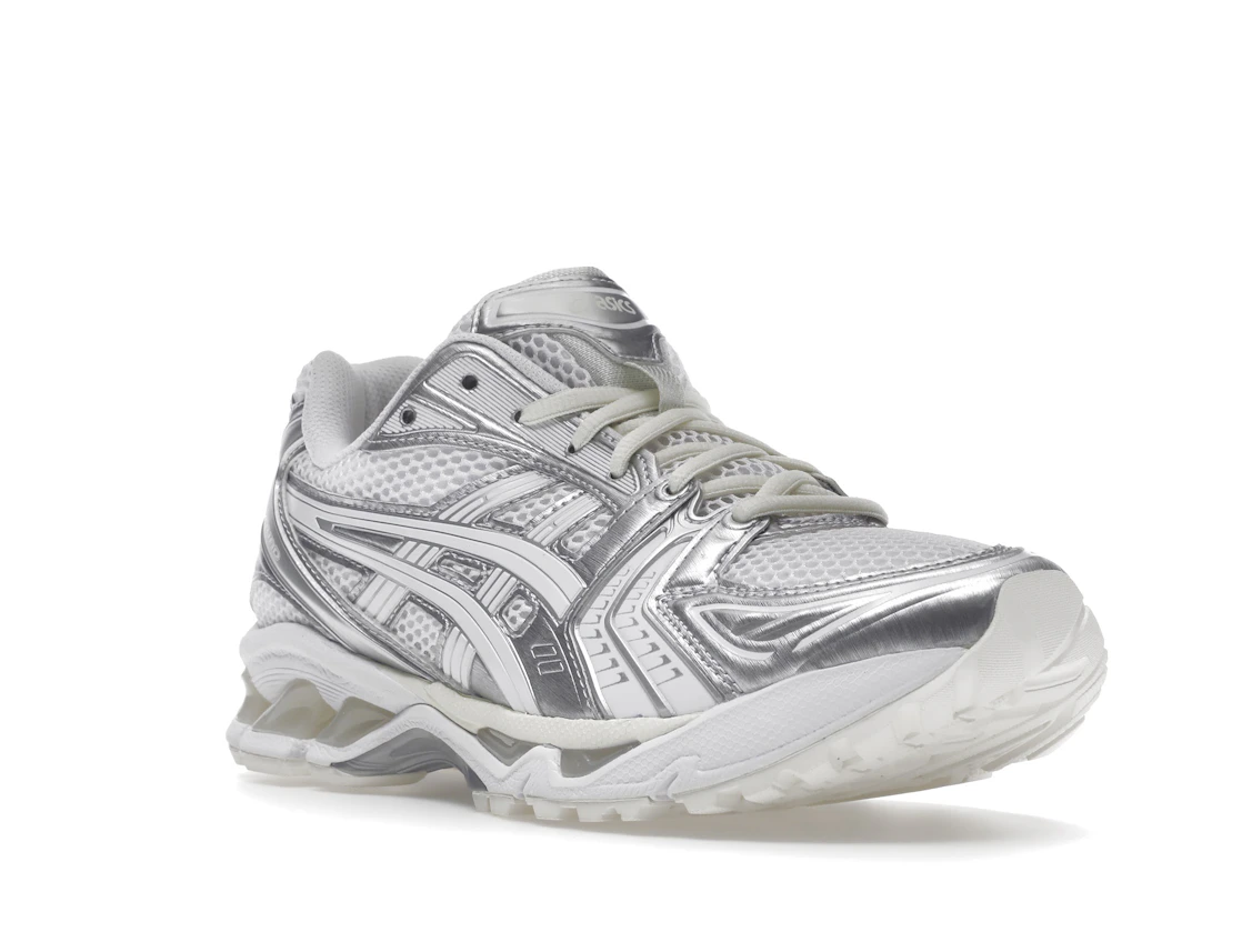 ASICS Gel-Kayano 14 JJJJound Silver White Midweek Heat V2