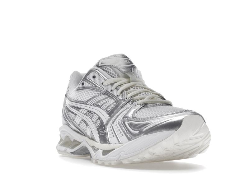 ASICS Gel-Kayano 14 JJJJound Silver White Midweek Heat V2