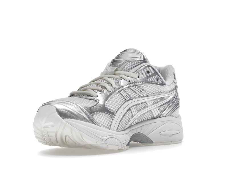 ASICS Gel-Kayano 14 JJJJound Silver White Midweek Heat V2