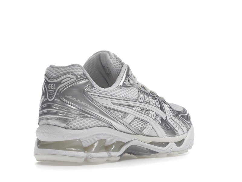 ASICS Gel-Kayano 14 JJJJound Silver White Midweek Heat V2