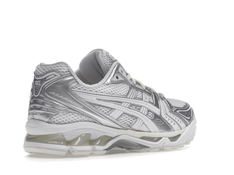 ASICS Gel-Kayano 14 JJJJound Silver White Midweek Heat V2
