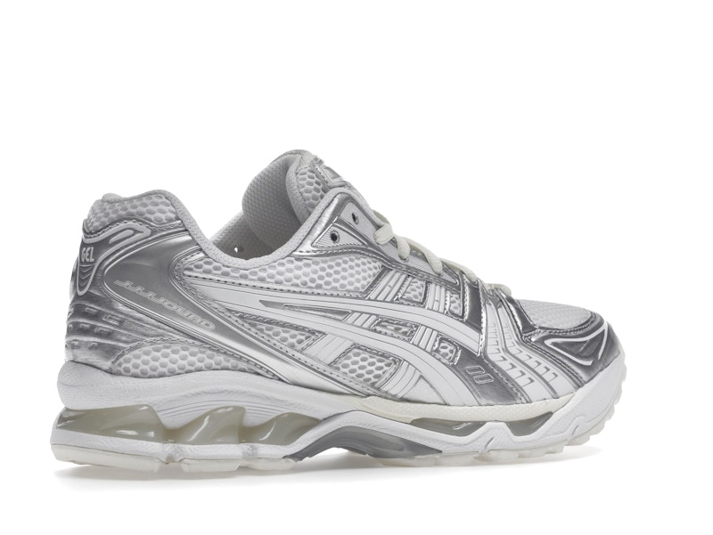 ASICS Gel-Kayano 14 JJJJound Silver White Midweek Heat V2