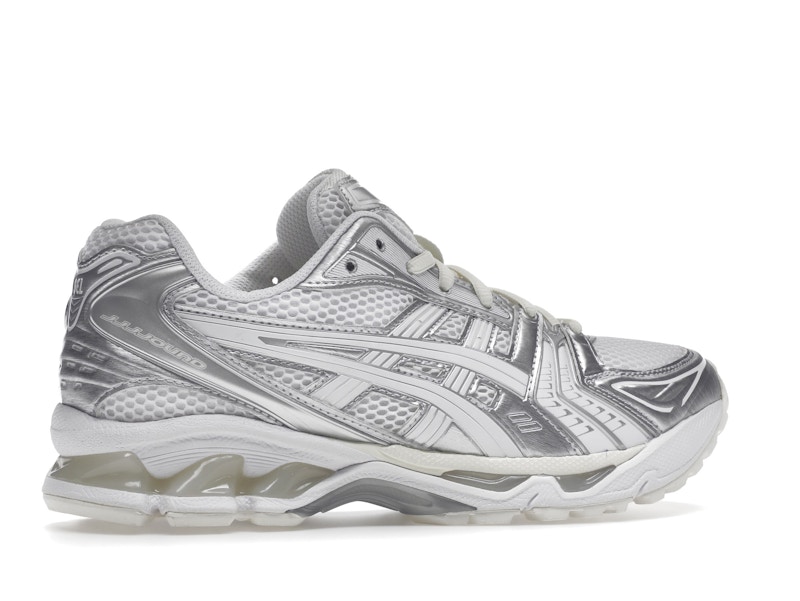 ASICS Gel-Kayano 14 JJJJound Silver White Midweek Heat V2