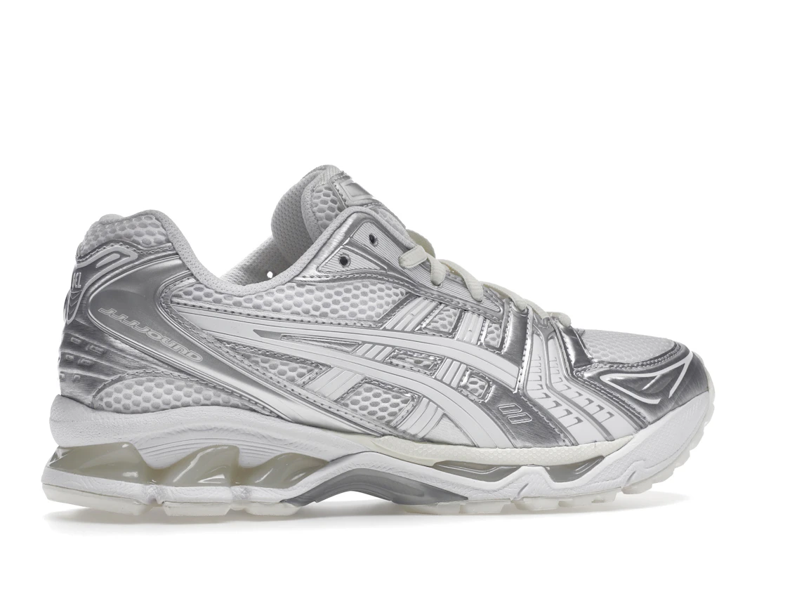 ASICS Gel-Kayano 14 JJJJound Silver White Midweek Heat V2