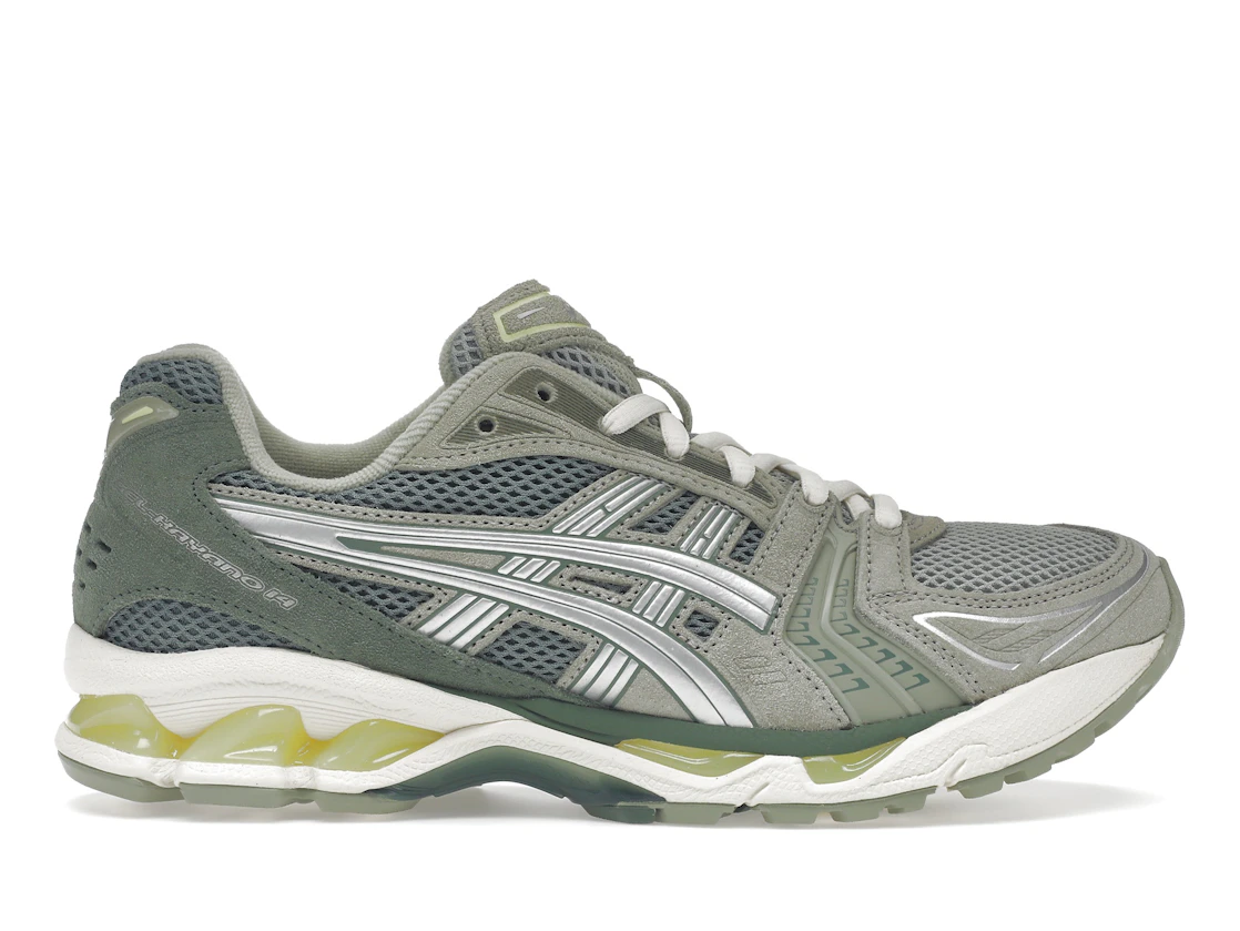 ASICS Gel-Kayano 14 Olive Grey Pure Silver