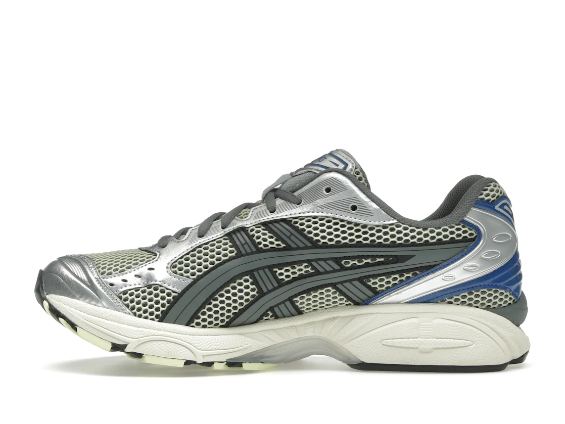ASICS Gel-Kayano 14 Soft Yellow Asics Blue