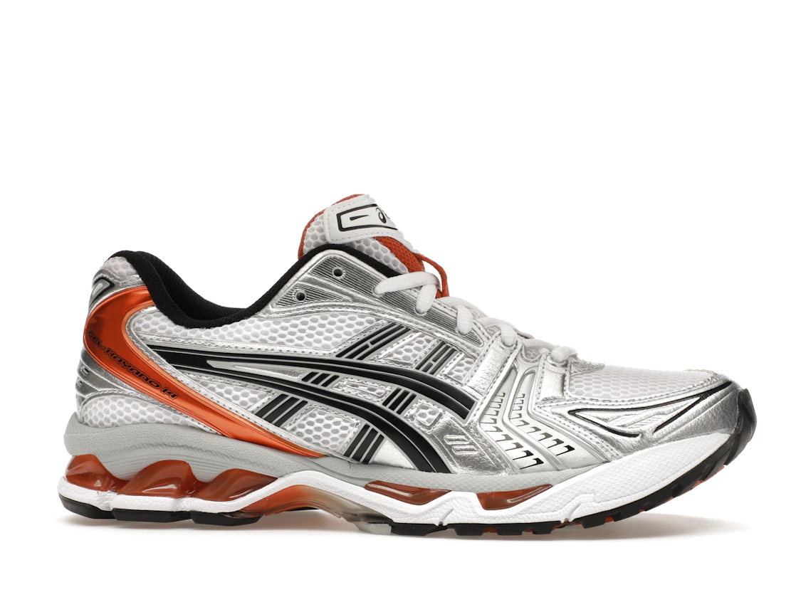 ASICS Gel-Kayano 14 White Piquant Orange
