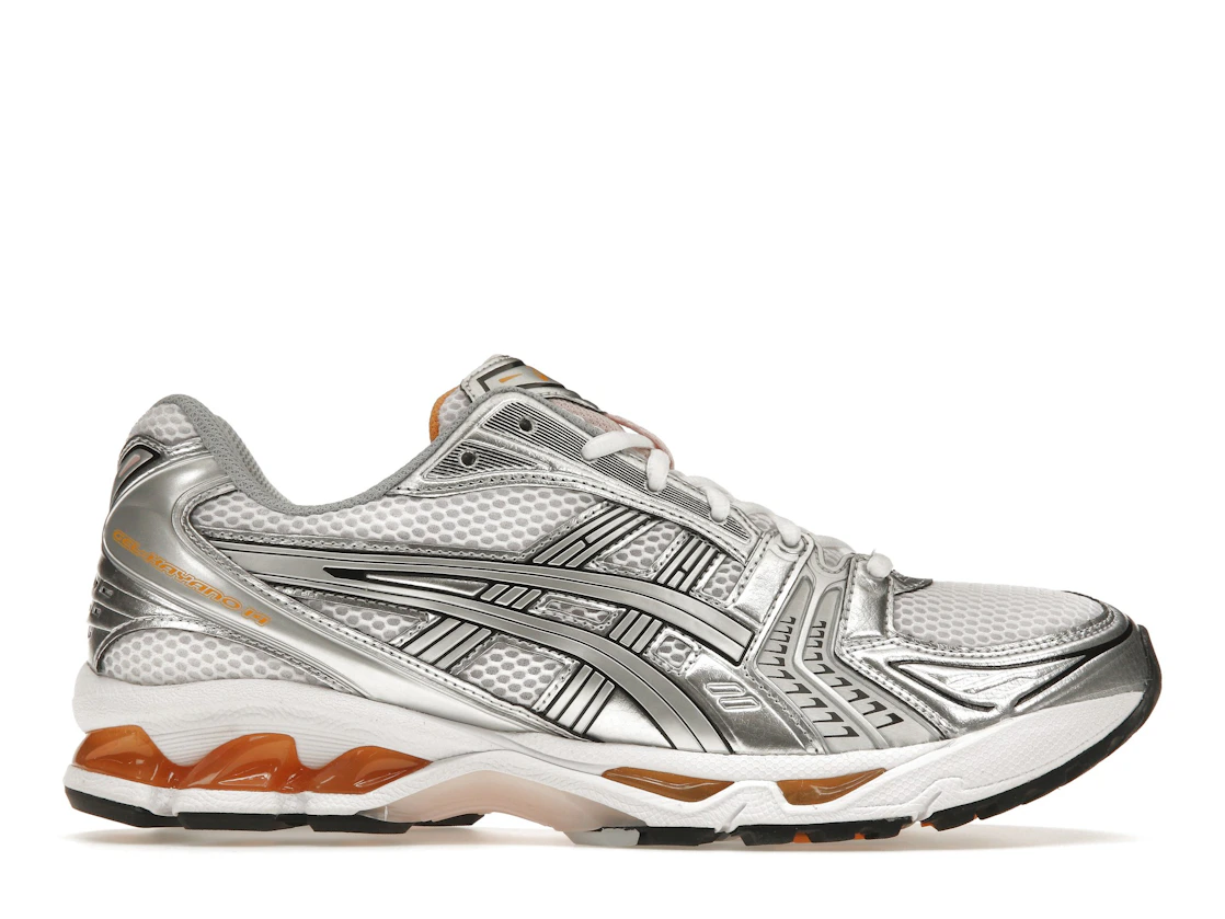 ASICS Gel-Kayano 14 White Pure Sliver Orange