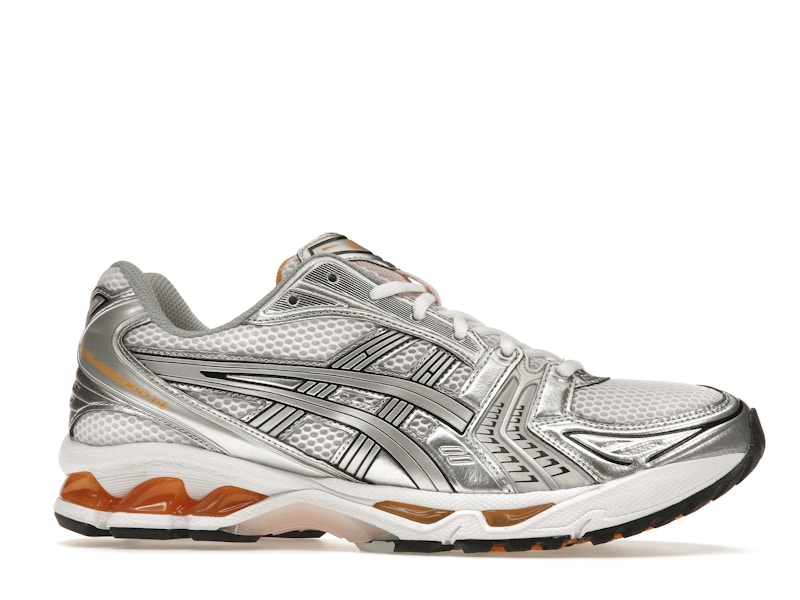 ASICS Gel-Kayano 14 White Pure Sliver Orange