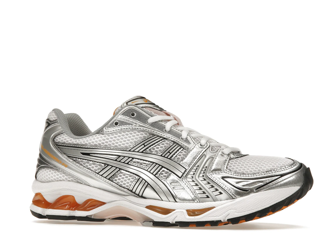 ASICS Gel-Kayano 14 White Pure Sliver Orange