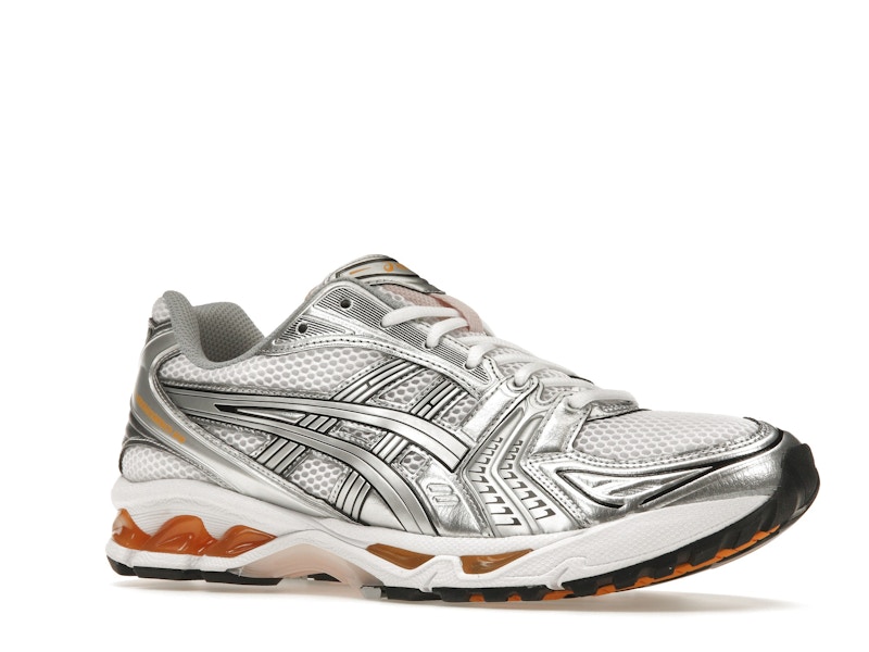 ASICS Gel-Kayano 14 White Pure Sliver Orange