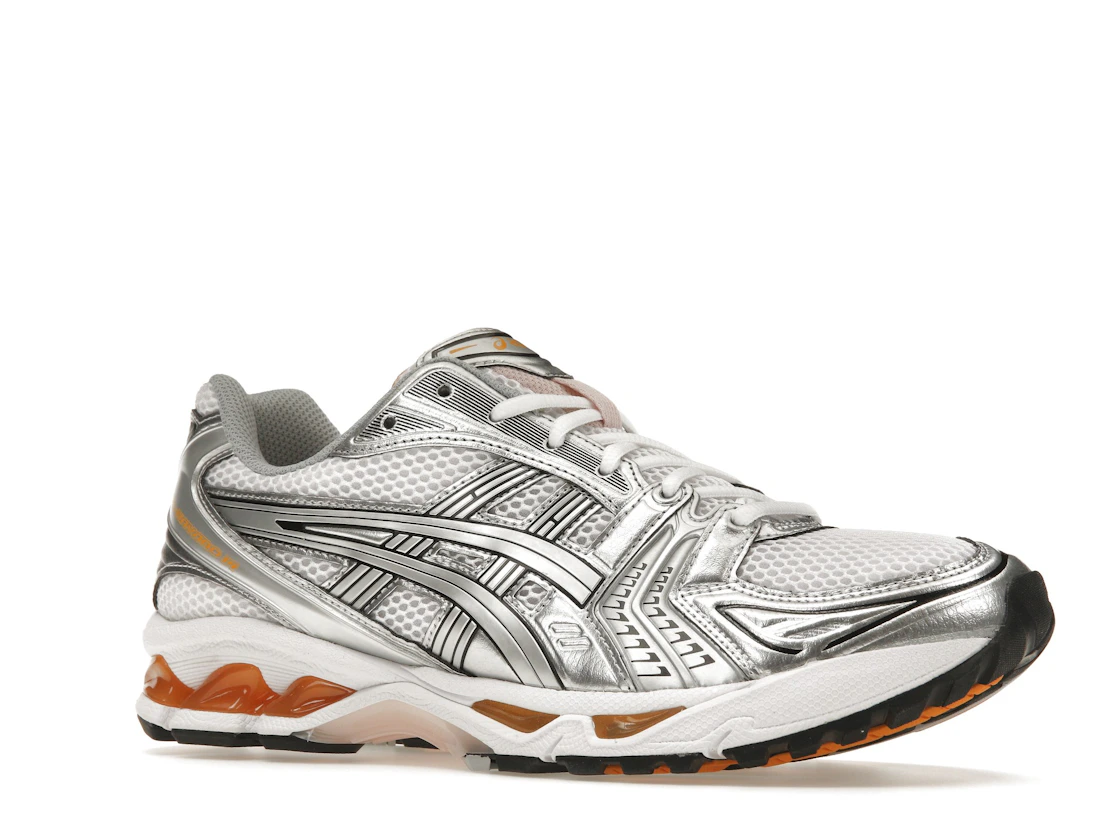 ASICS Gel-Kayano 14 White Pure Sliver Orange