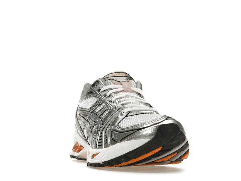 ASICS Gel-Kayano 14 White Pure Sliver Orange