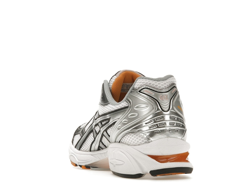 ASICS Gel-Kayano 14 White Pure Sliver Orange