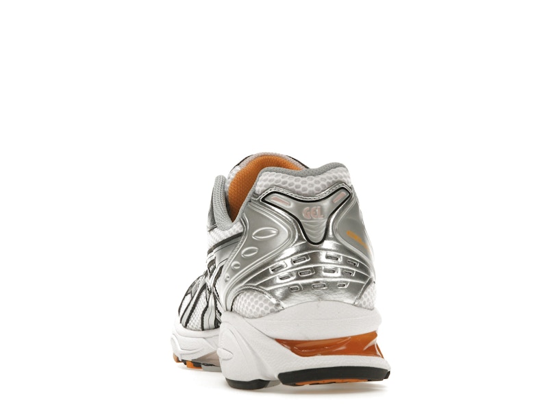 ASICS Gel-Kayano 14 White Pure Sliver Orange