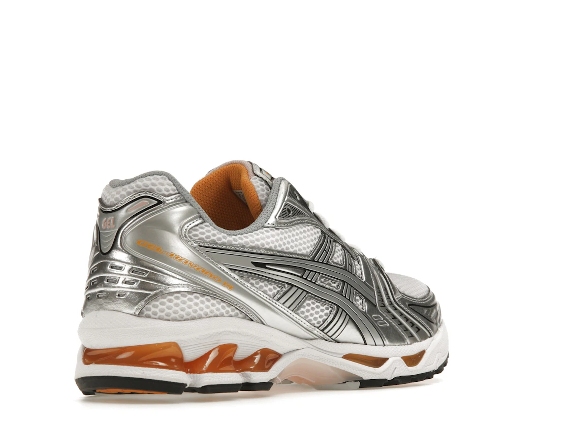 ASICS Gel-Kayano 14 White Pure Sliver Orange