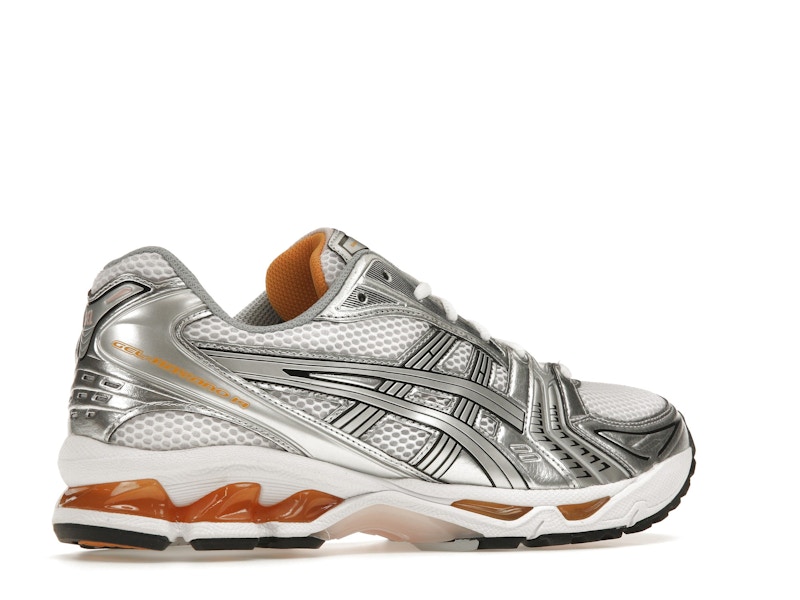 ASICS Gel-Kayano 14 White Pure Sliver Orange