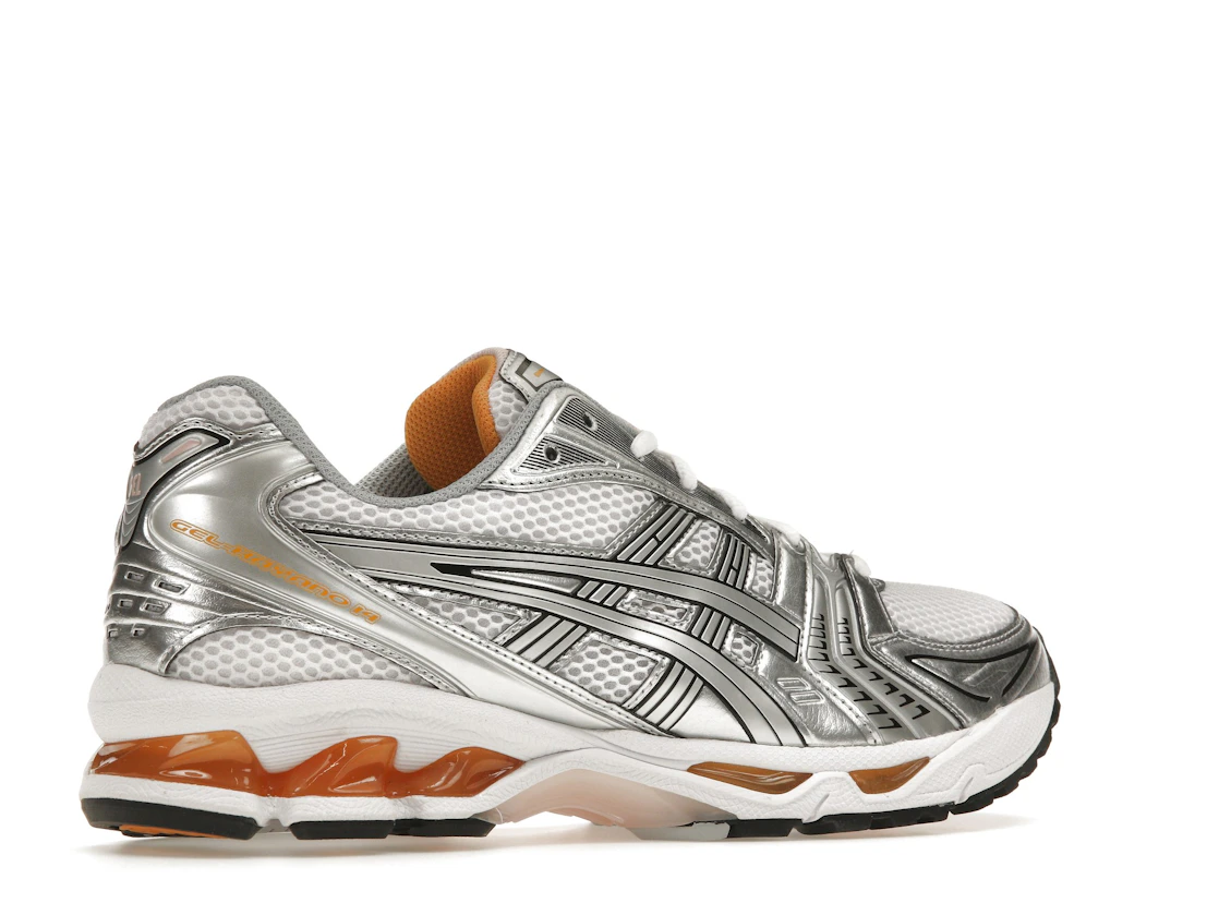 ASICS Gel-Kayano 14 White Pure Sliver Orange