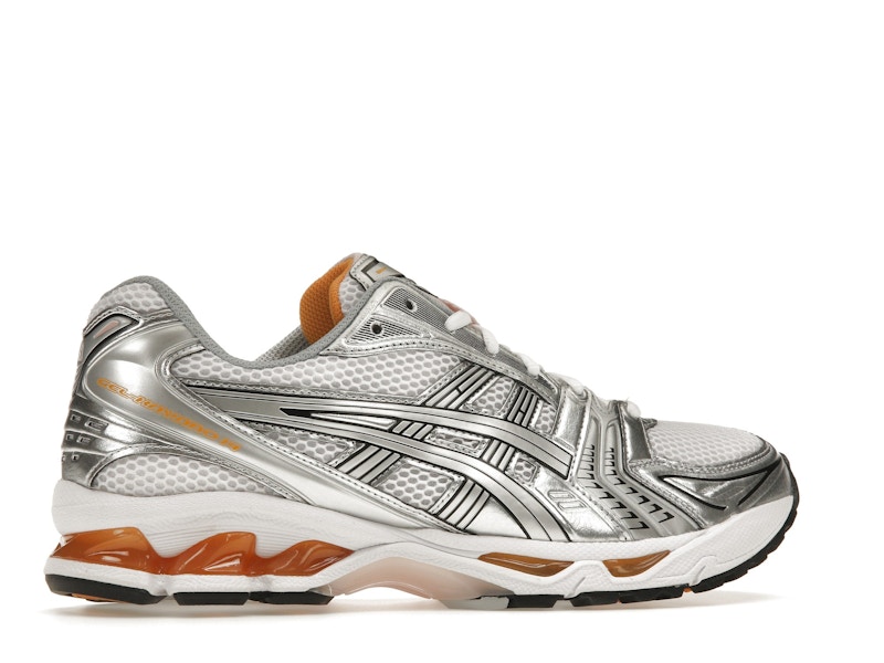 ASICS Gel-Kayano 14 White Pure Sliver Orange