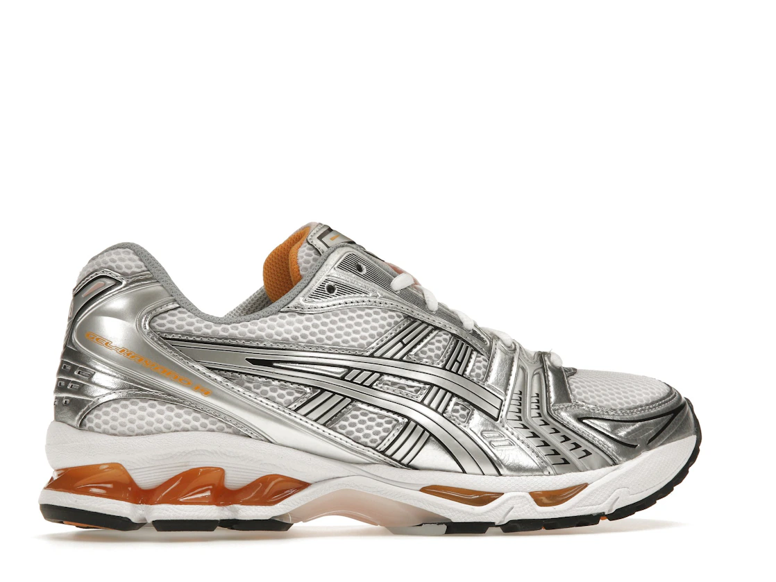 ASICS Gel-Kayano 14 White Pure Sliver Orange