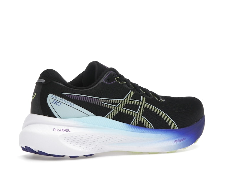 ASICS Gel-Kayano 30 Black Glow Yellow (Women's)