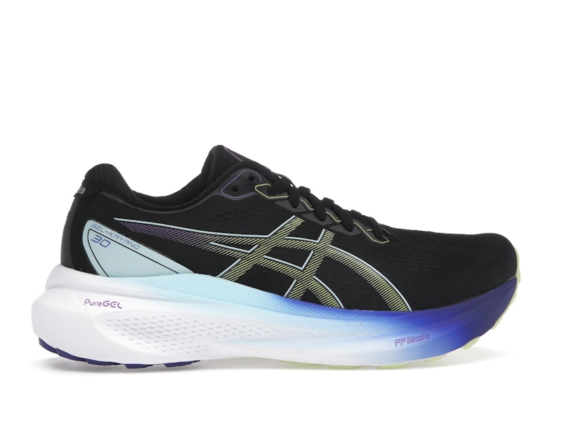 ASICS Gel-Kayano 30 Black Glow Yellow (Women's)