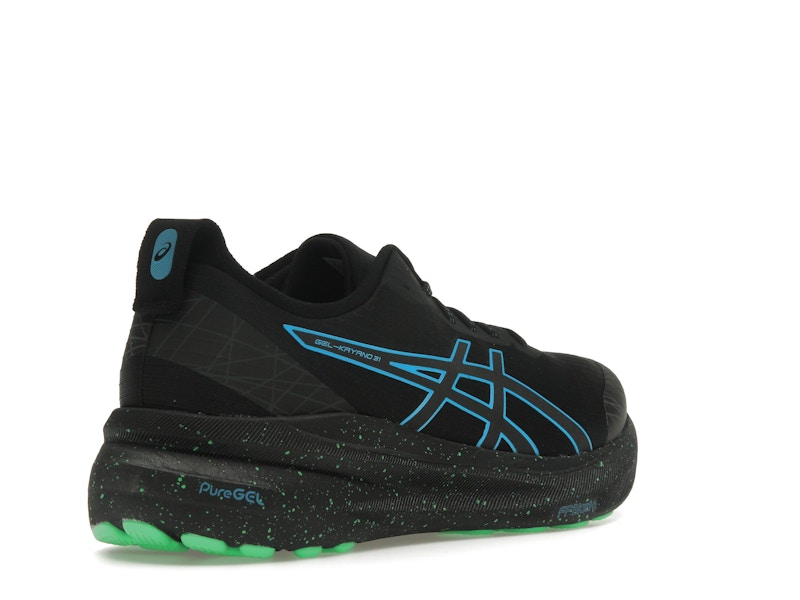 ASICS Gel-Kayano 31 Lite-Show Black Digital Aqua