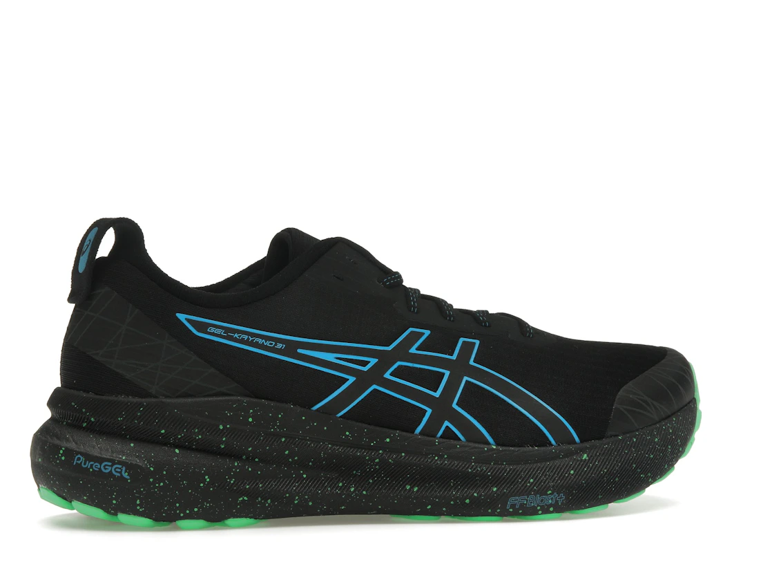 ASICS Gel-Kayano 31 Lite-Show Black Digital Aqua