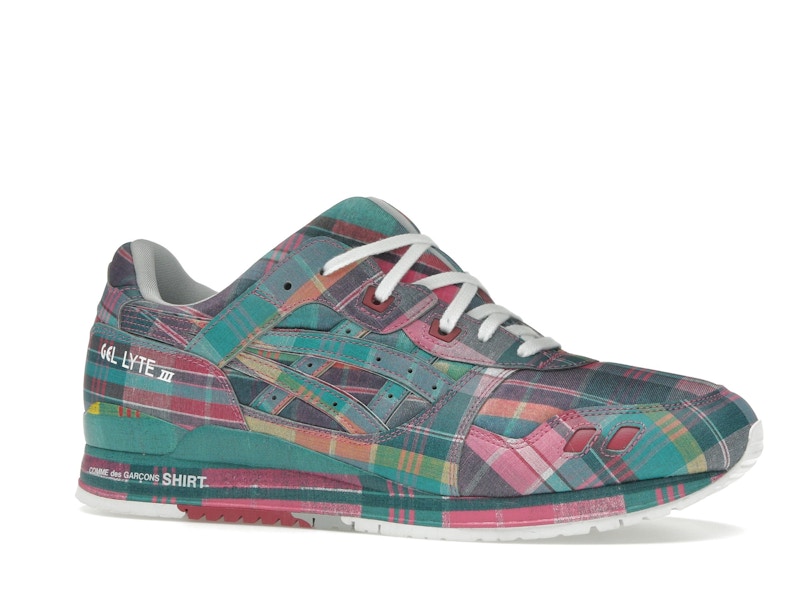 ASICS Gel-Lyte III '07 Remastered Comme des Garçons SHIRT Pink Plaid