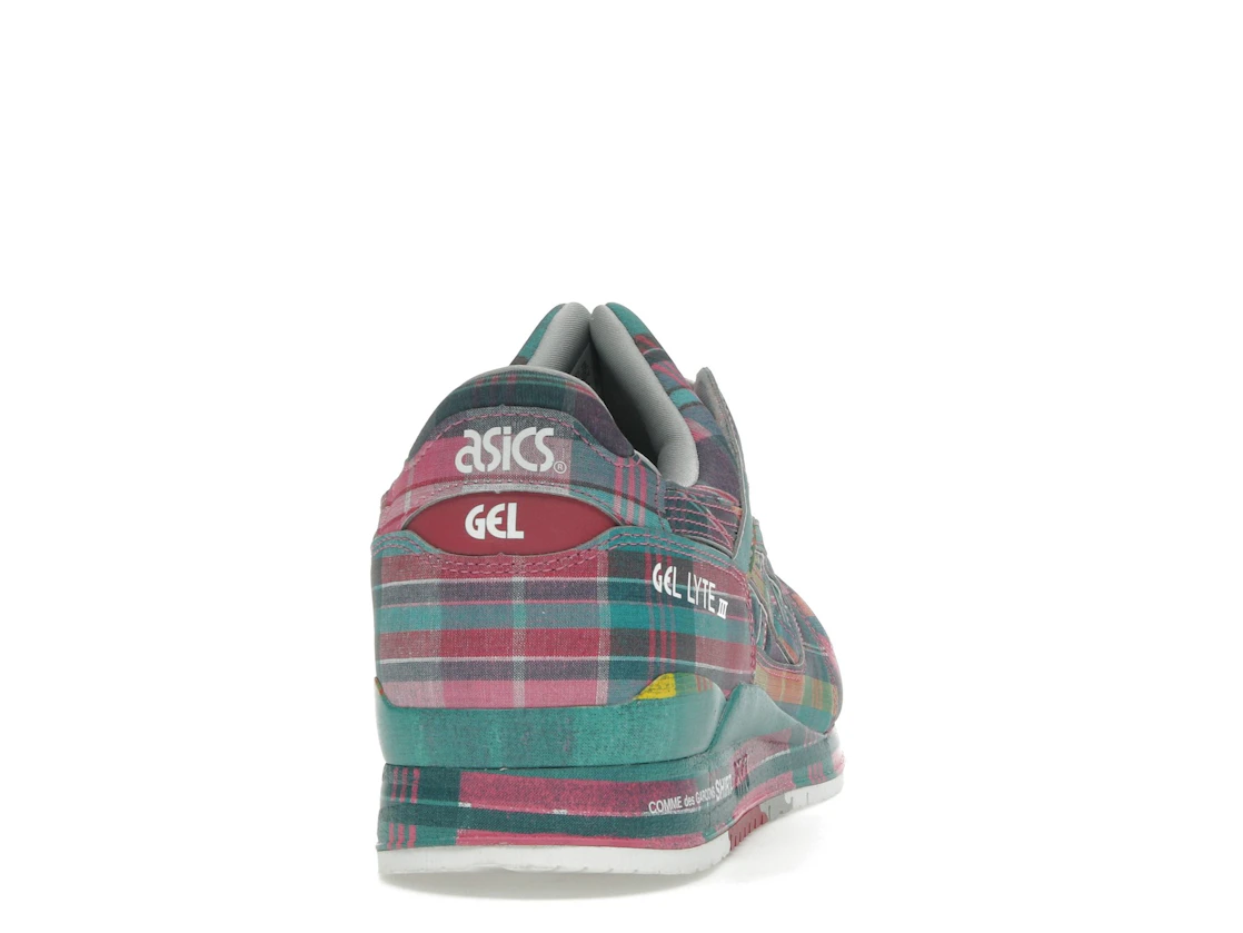 ASICS Gel-Lyte III '07 Remastered Comme des Garçons SHIRT Pink Plaid