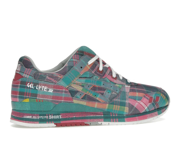 ASICS Gel-Lyte III '07 Remastered Comme des Garçons SHIRT Pink Plaid