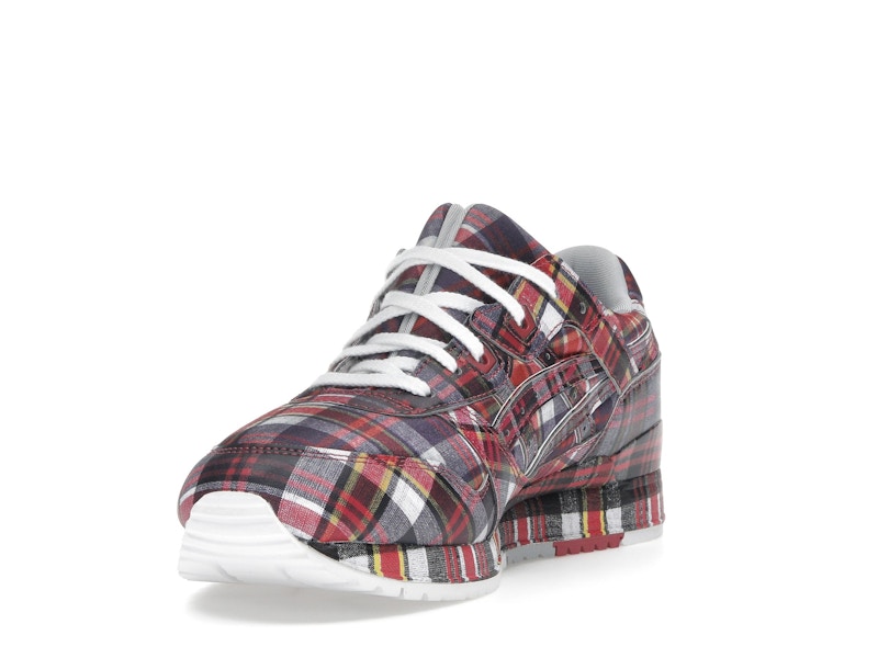 ASICS Gel-Lyte III '07 Remastered Comme des Garçons SHIRT Red Plaid